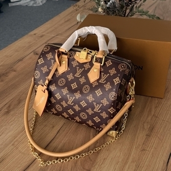 Louis Vuitton Louis Vuitton Trunk 26 Monogram Canvas with Studs and Chain