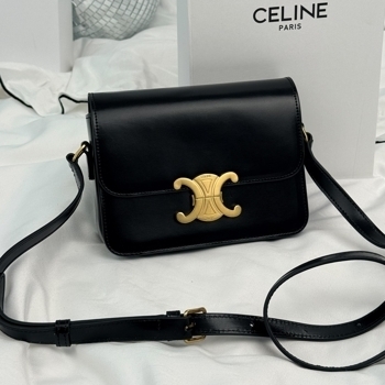 Celine Celine Classique Triomphe Bag in Black