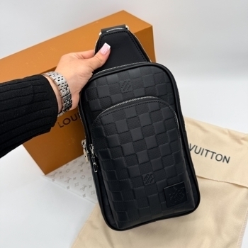 Louis Vuitton Louis Vuitton Avenue Slingbag Damier Infini Black, фото 3