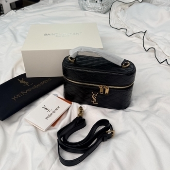 Saint Laurent Saint Laurent Gaby Vanity Bag Black