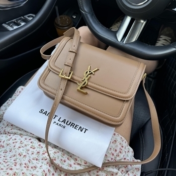 Saint Laurent Saint Laurent Solferino Beige/Gold