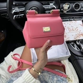 ⭐ PREMIUM Dolce & Gabbana Dolce & Gabbana Medium Sicily Pink Bag
