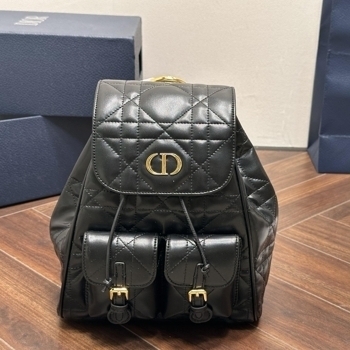 Dior Dior Backpack Large Black with Gold